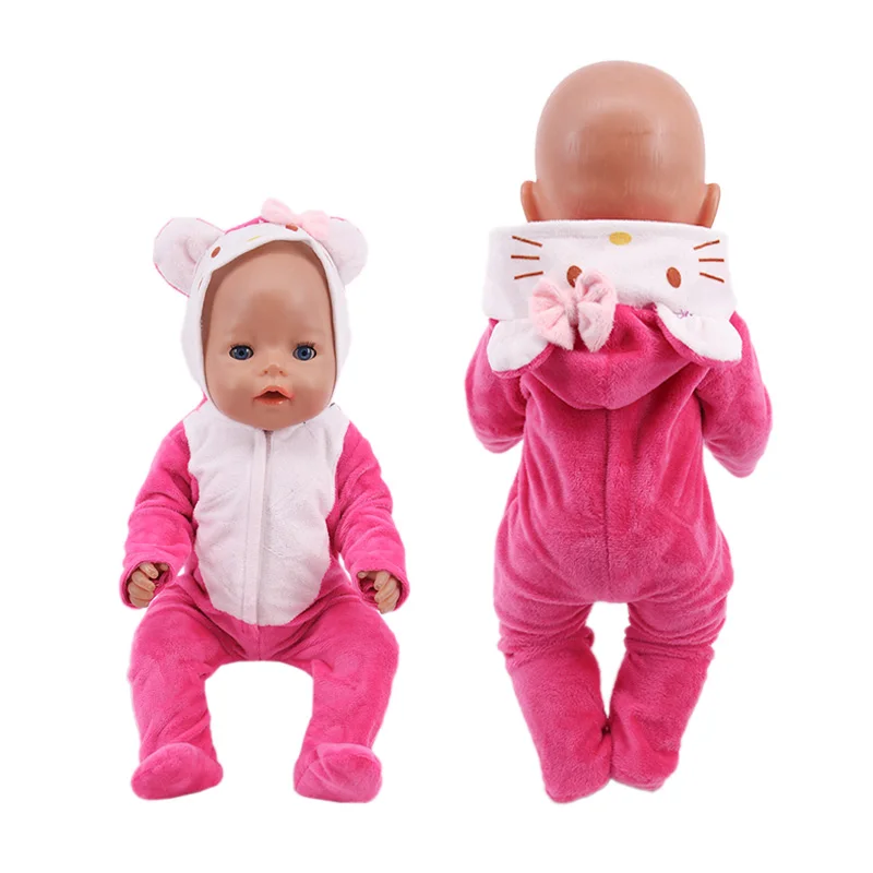 Одежда для новорожденных 43 см 18-дюймовой американской куклы игрушка девочек