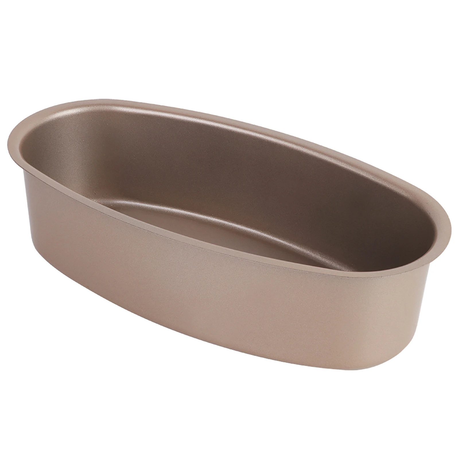 

Gold DIY Oval Shaped Cake Mold Non-stick Baking Cheese Cake Making Molds