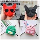 Чехол для xiaomi Airdots Pro 2 Air 2 TWS, милый силиконовый мини-чехол с рисунком динозаврасобаки для xiaomi mi Air 2, чехол