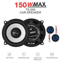 car component speaker system 5 inch 13cm 150w vehicle door auto audio stereo speakers set hifi with tweeter crossover for car