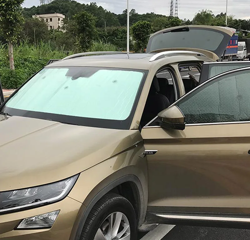 10 шт для SKODA KODIAQ с окном на крыше солнцезащитный блок теплоизоляция крем |
