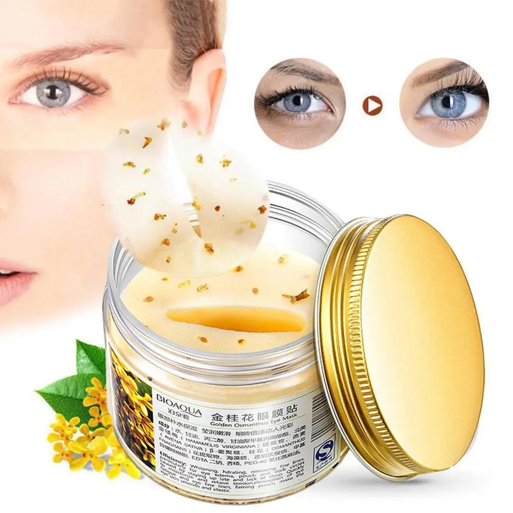 Семена золотого османтуса маска для глаз Уход за глазами коллагеновый гель
