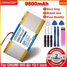 Аккумулятор 9800 мА  ч для планшетного ПК CHUWI Hi9 Air 10,1 дюйма CWI546, литий-полимерный, перезаряжаемый аккумулятор шт. в упаковке