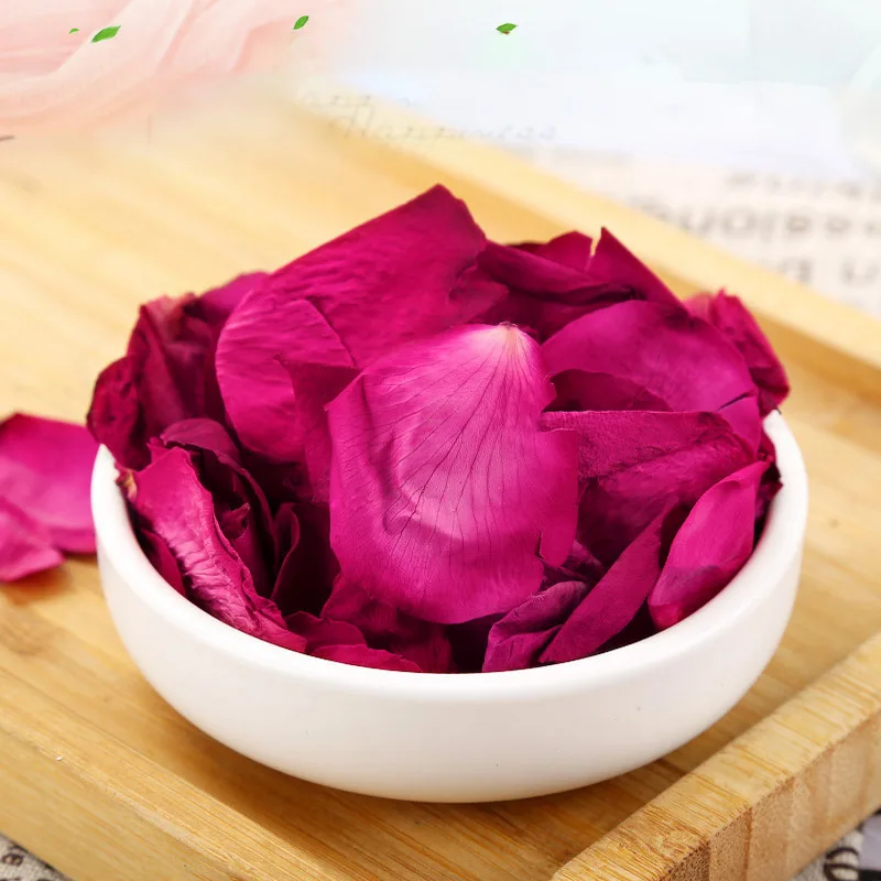 

200g Petales De Rose New Romantic Natural Dried Flowers Bath Dry Flower Petal Spa Whitening Shower Aromatherapy Bathing