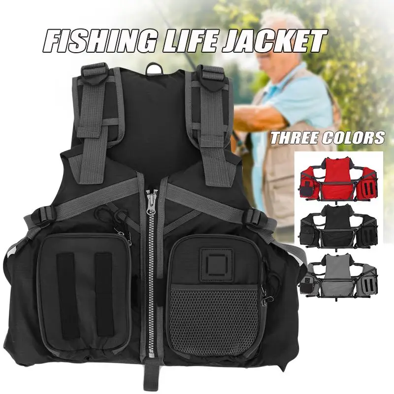 

50 x 46cm Outdoor Fishing Jacket Quick-drying Mesh Vestt Multi-Pocket Mesh Vest Outdoor Vest Multi Pocket Summer Mesh Vest