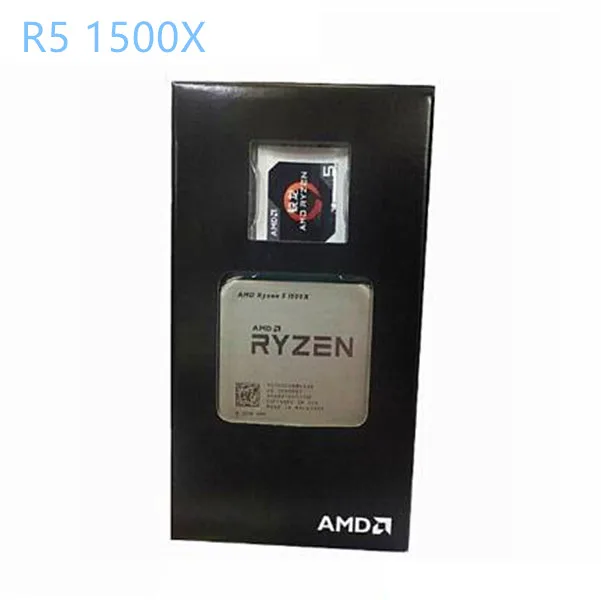 Процессор AMD Ryzen R5 1500X 4 ядра разъем AM4 3 5 ГГц TDP 65 Вт Кэш-память 18 МБ 14 нм DDR4