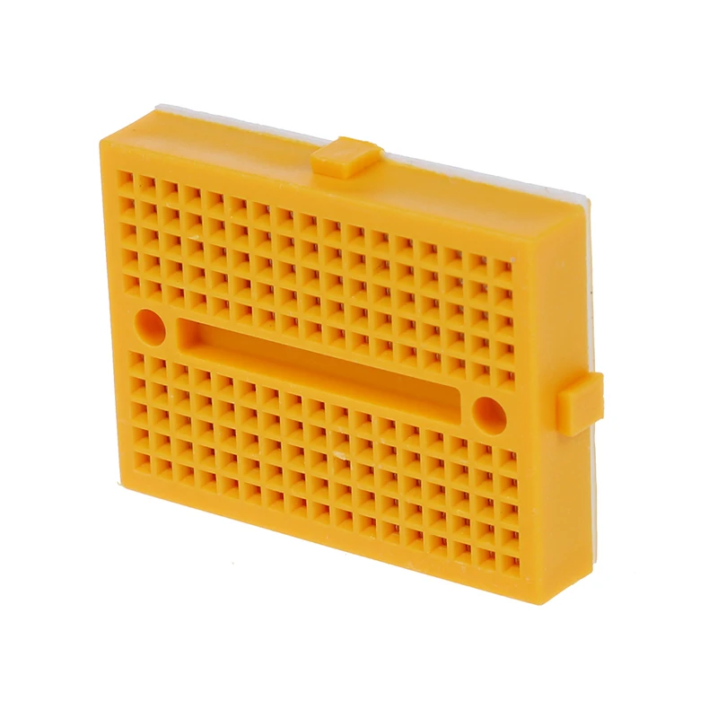

5 PCS Breadboard Electronics Experimentation Board 4,5x3,5 cm Yellow