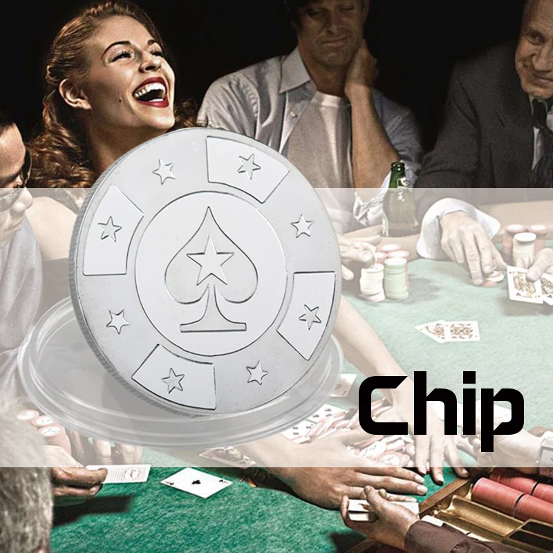 Новый Дизайн 2016! Серебряная Защитная крышка для покерных карт покерные фишки