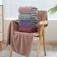 coral velvet bath towel quick dry absorbent soft towel adults luxury wipe body face towels eco friendly shower wrap for bathroom