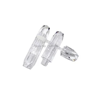 Прозрачная туба для блеска для губ, пустая бутылка для алмазной жидкости для губ ПЭТГ, 10 шт., 30 шт., 50 шт., контейнер для упаковки косметического блеска для губ