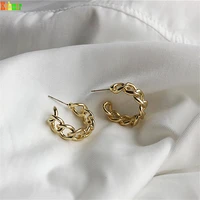 kshmir earrings metal gold chain design c word earrings fashion womens earrings metal earrings trend 2020