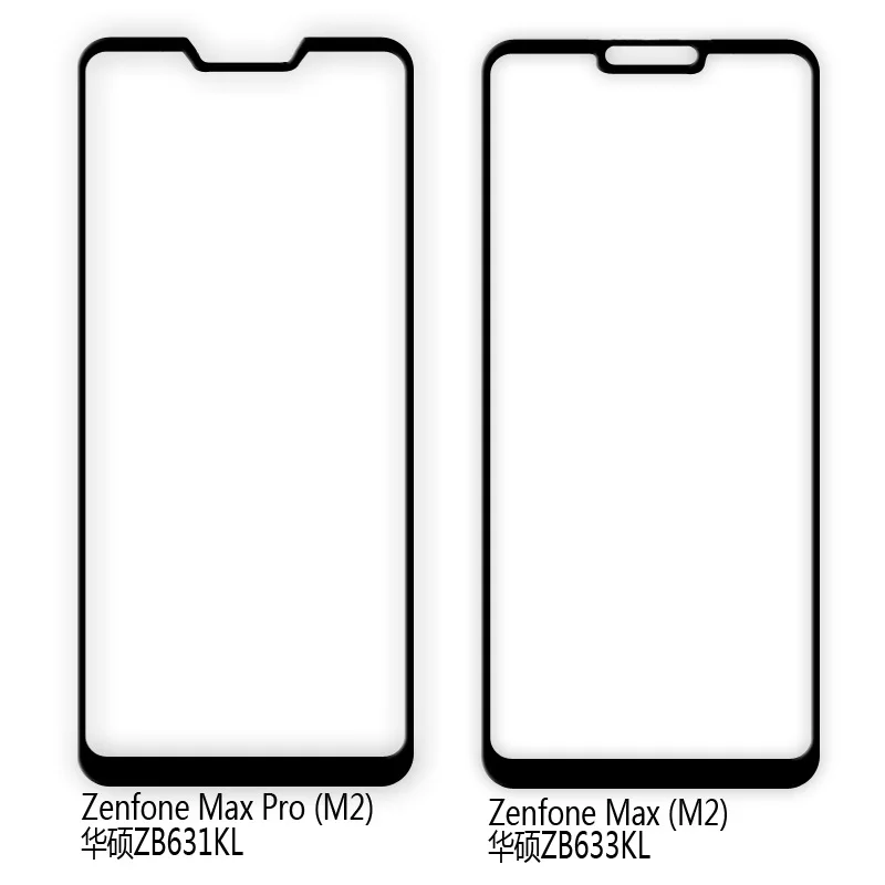 9D ASUS Zenfone Max M2 ZB633KL 2.5D Закаленное стекло для Asus ZenFone Pro ZB631KL Защитная пленка экрана |