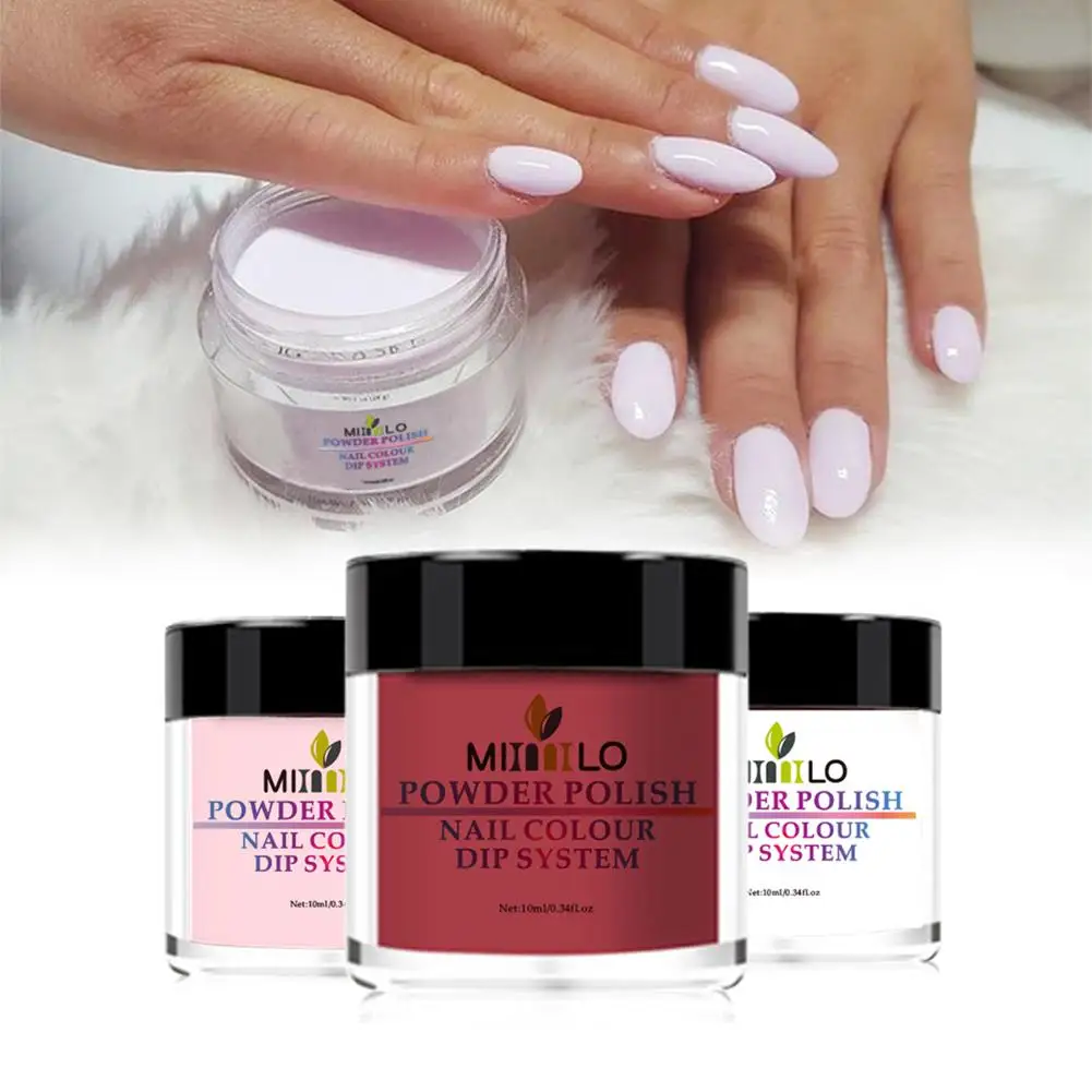 

Dipping Powder Nail Starter Kit Dip Powder System Starter Nail Kit Dipping System French Nail Manicure Nail Art Set for Daily Na