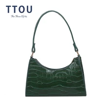 Women Leather Handbags Luxury Brand Crossbody Totes 2021 New Fashion Alligator Leather handbag Lady Shoulder Messenger Bags