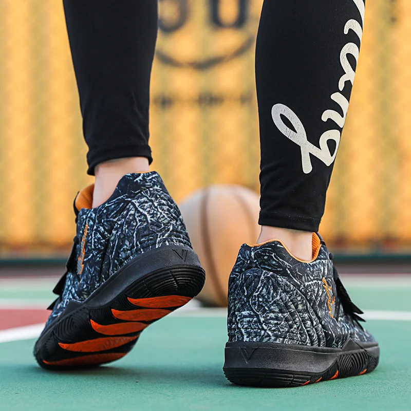 Осенняя и зимняя мужская баскетбольная обувь нескользящая уличная культура