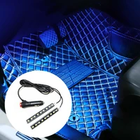 car interior led foot sole decoration light strip for audi all series q3 q5 sq5 q7 a1 a3 s3 a4 a4l a6l a7 s6 s7 a8 s4 rs4 a5 s5