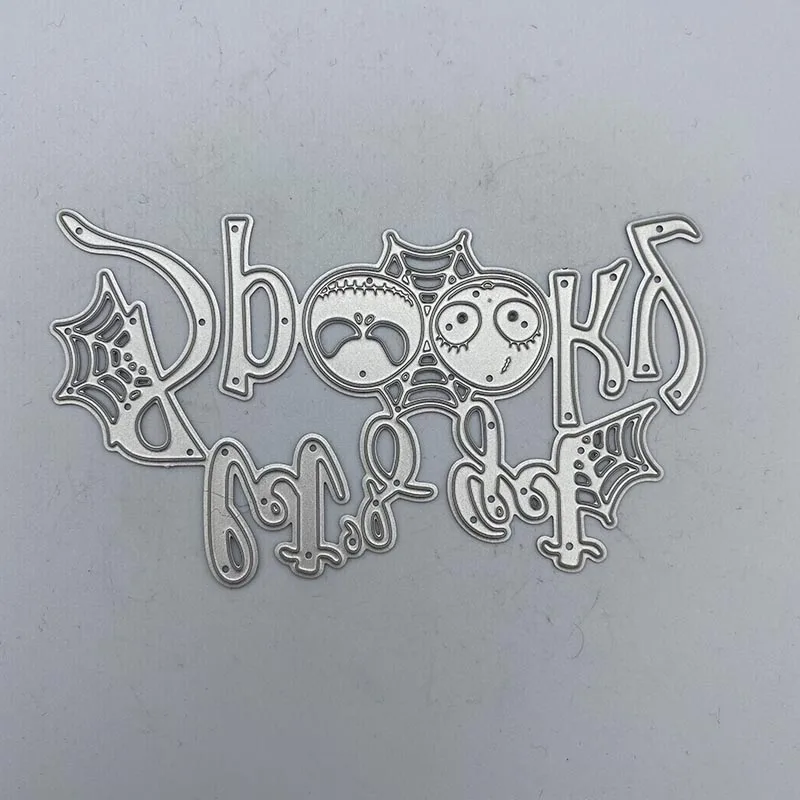 

Metal Cutting Dies Stencil Let's get Spooky For DIY Scrapbooking Embossing Paper Cards Album Making Craft Dies Cut