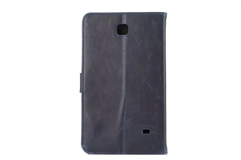 Для samsung Galaxy Tab 4 7 дюймов crazy horse кожаный флип-чехол с подставкой для samsung T230 T231 T235 Tablet e-Books Case