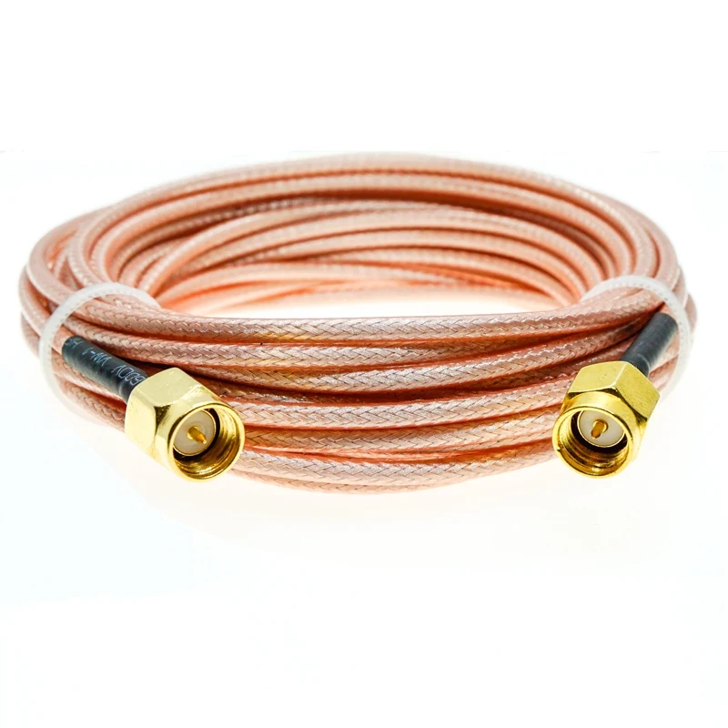 

RG316 SMA Male To SMA Plug Coax RF Extension Cable Jumper Pigtail