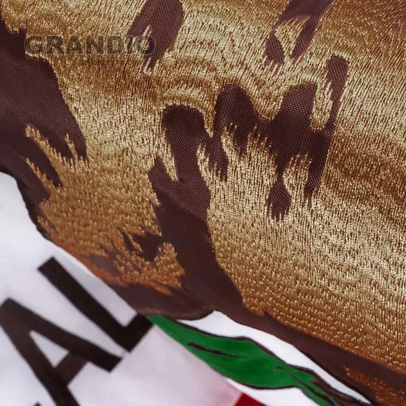 Вышитый Флаг Калифорнии США уличный водонепроницаемый нейлон 3x5 футов