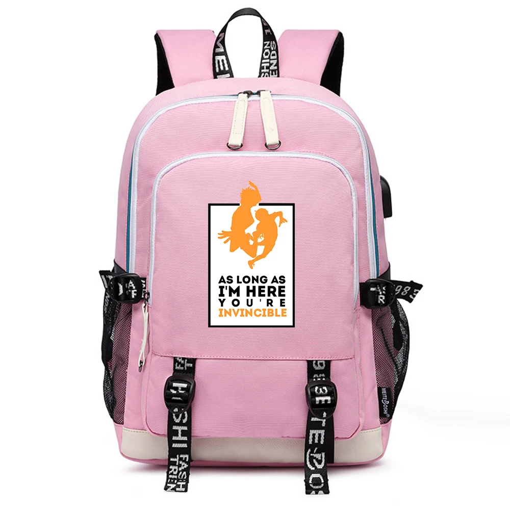 Высокое качество аниме школьные сумки Haikyuu VBC Bookbag Oxford дорожный рюкзак для девочек