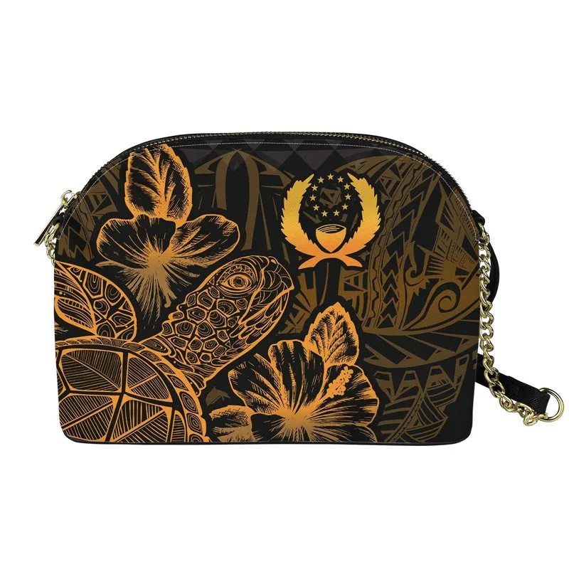

Pu Leather Shoulder Bags Pohnpei Sea Turtle Swirl 3D Print Messenger Bags For Women Crossbody Bag Daily Travel Shell Bag Bolsa