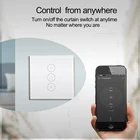 Умный переключатель штор Smart Life Tuya, Wi-Fi, для электрических моторизованных штор, жалюзи, рольставней, работает с Alexa и Google Home