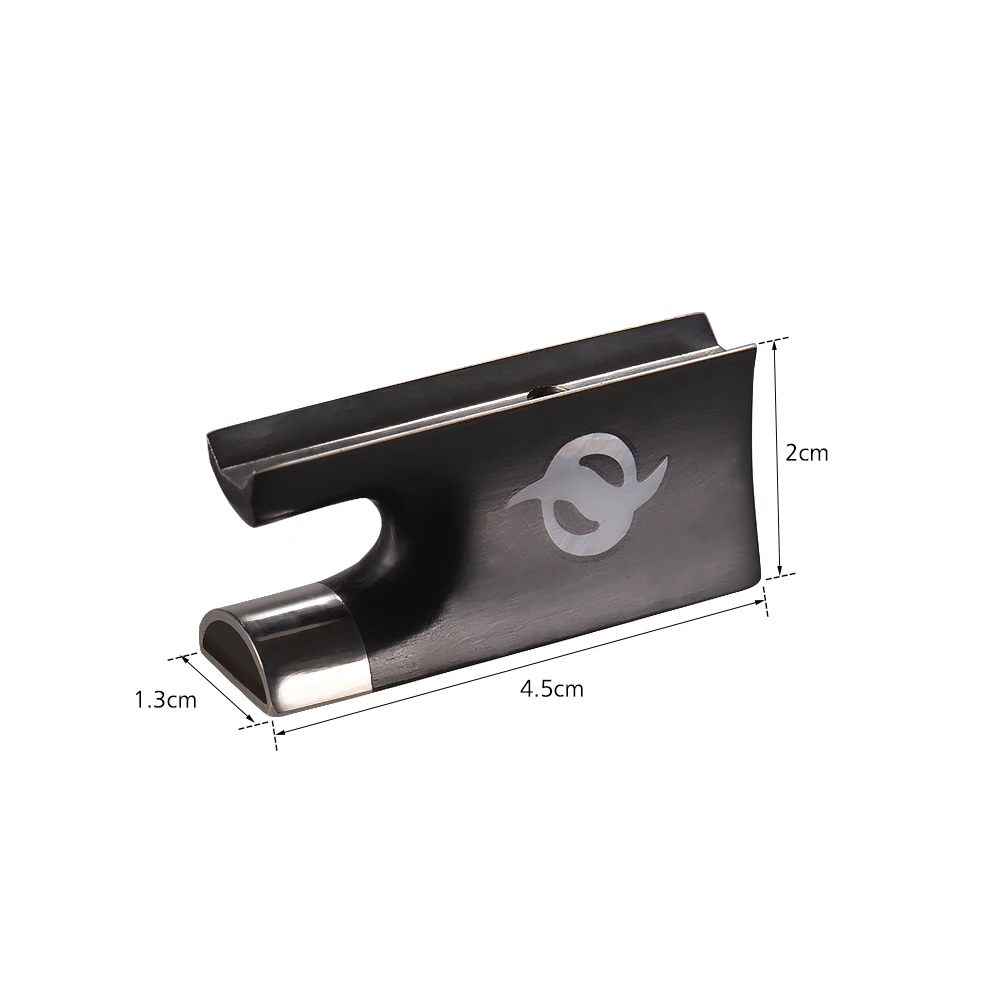 Горячая новинка Скрипка Лук эбеновая лягушка и винт набор с красивым рисунком