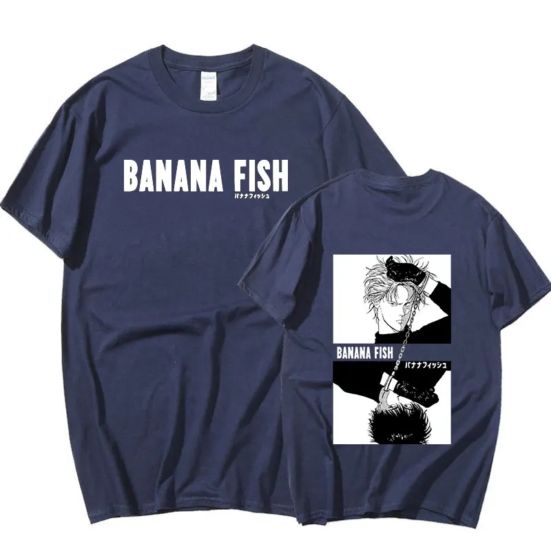 Футболка унисекс в стиле японского аниме свободная уличная одежда Харадзюку