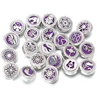 Медальон для ароматерапии, из нержавеющей стали, 18 мм, 10 шт.лот