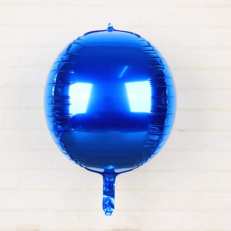 

1pc 22 inch Rose Gold Pink Silver 4D Round Foil Balloons Wedding Birthday Party Decoration Helium Globos Balloon Toys