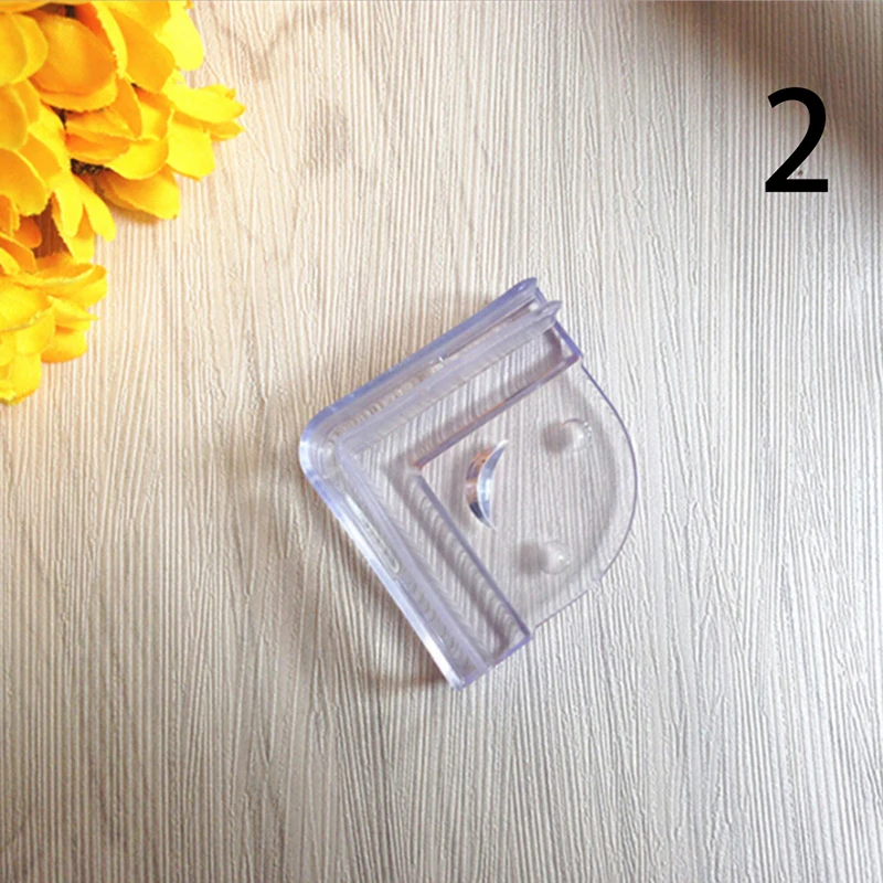 

10x Soft Child Baby Safe silicone Protector Table Corner Edge Protection Cover PG