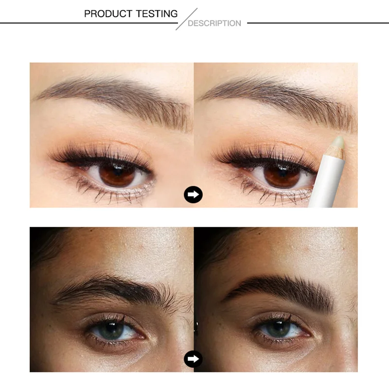 Pudaier 1 шт. Vitamine E фиксирующий карандаш для бровей водостойкий макияж Стойкая