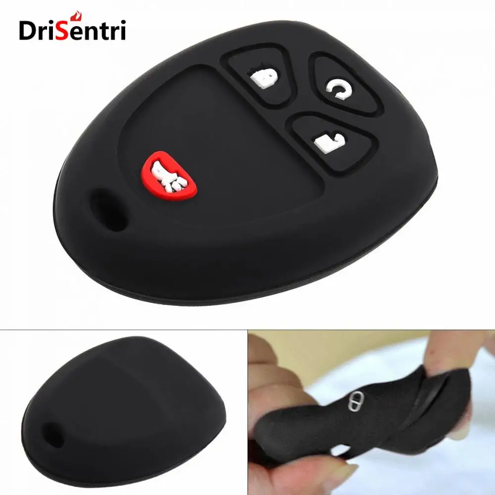 Силиконовый чехол для автомобильных ключей с прямой пластиной защитный