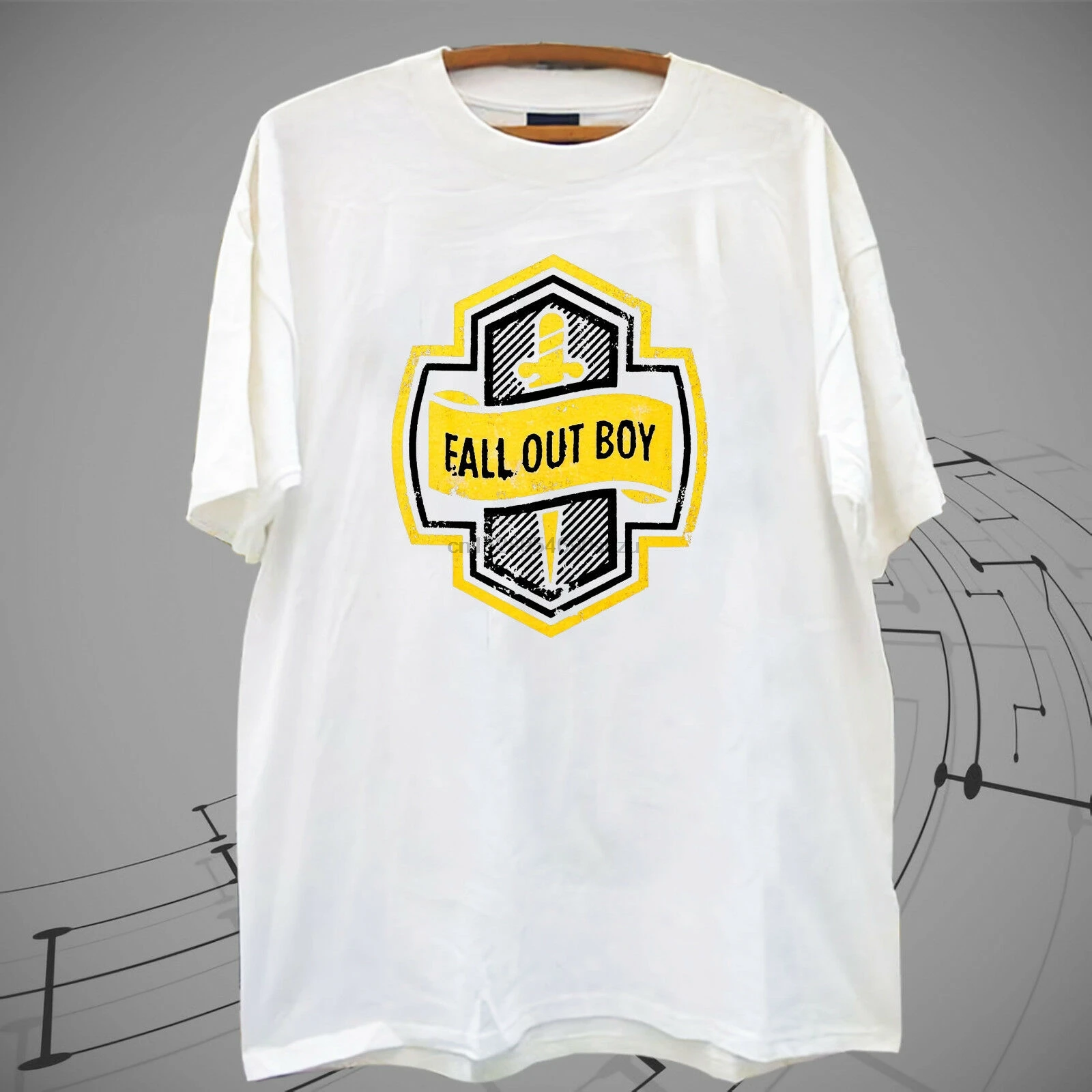 

New !!Fall Out Boy Knife White T Shirt Tee XS-2XL