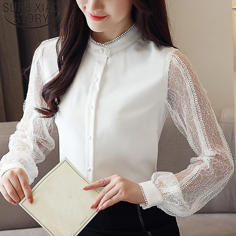 Полосатый ПР осень O образным вырезом с длинным рукавом шифон топы, женские рубашки блузки мальчиков для женский свободные дизайн дна Топ 0856 30
