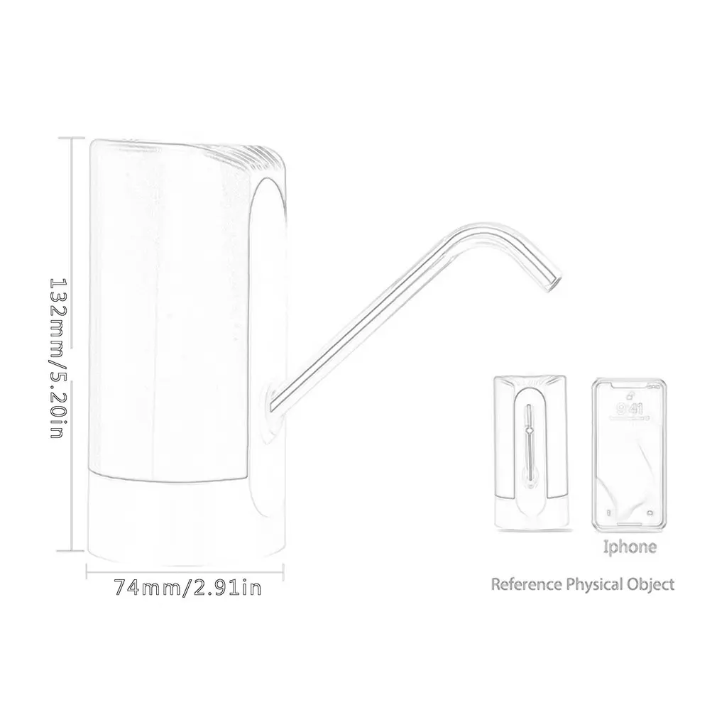 

Electric Water Pump Drinking Bottle Water Pump Machine Switch Usb Rechargeable Original Home Office Portable Automatic Pump