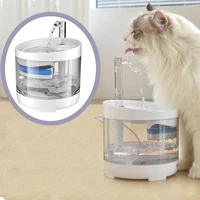 1 6l pet water dispenser automatic circulating filtrating water drinking fountain prevent dry burn quiet pet cat water fountain