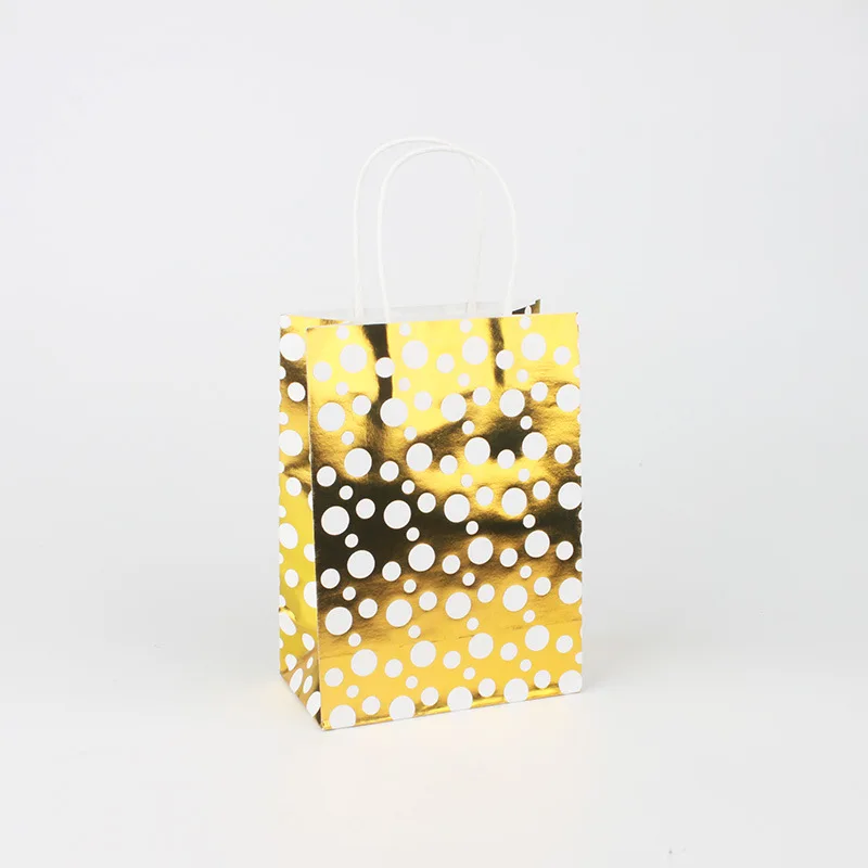 5 шт. маленькие подарочные пакеты из крафт бумаги|Подарочные сумки и упаковка| |