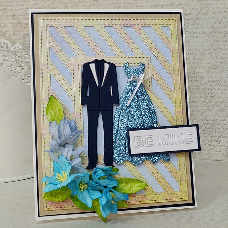 Новинка 2021 металлические Вырубные штампы для костюма и платья творчества