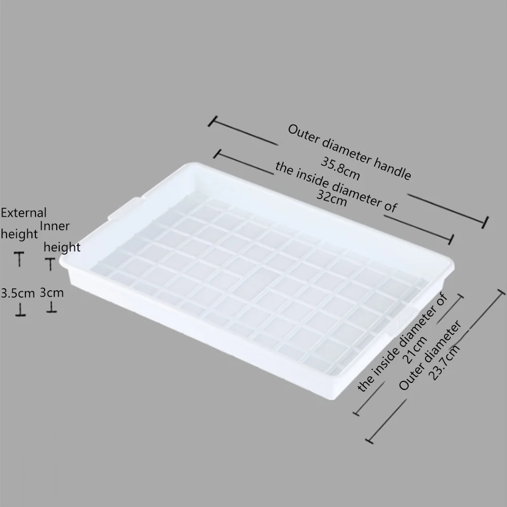 Держатель для воды суккулентов поднос цветочных горшков прочная Толстая