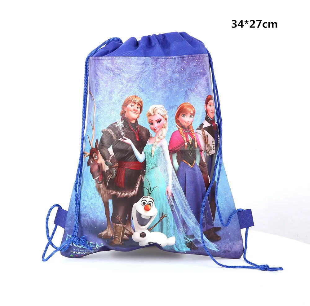 Bag D94-1Pcs Холодное сердце Анна Лиза вечерние принадлежности День Рождения украшения одноразовые столовые приборы набор бумажные тарелки чашки баннер детский душ Декор - Цвет: Bag D94-1Pcs