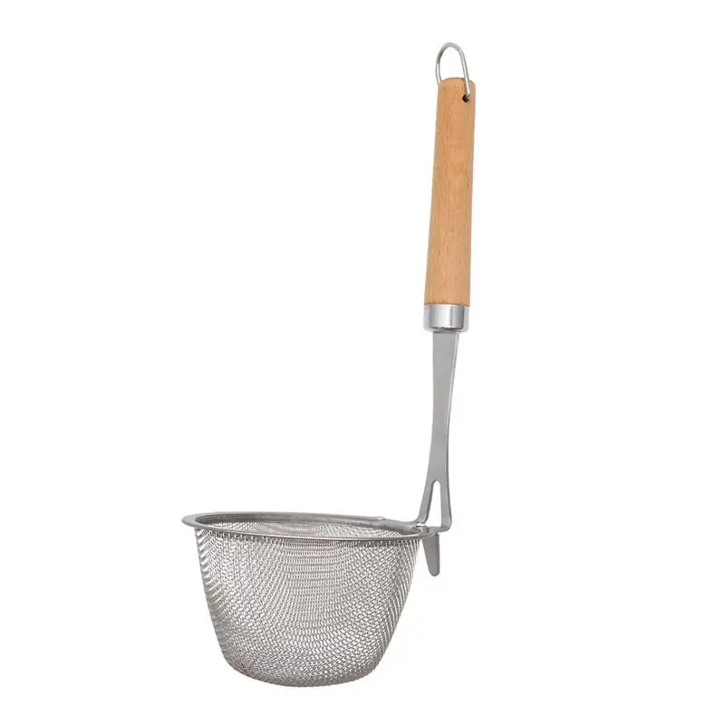 Сетчатый ситечко из нержавеющей стали для лапши дуршлаг глубокий фильтр