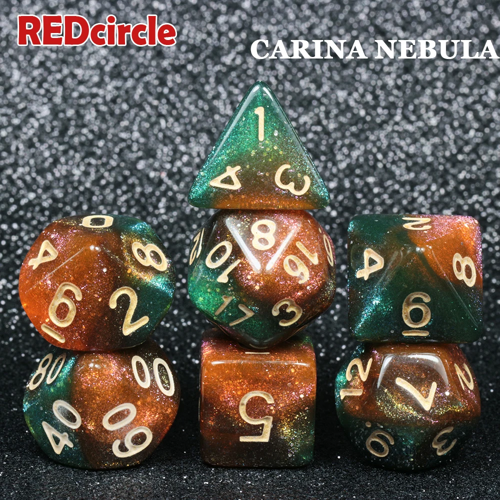 56 шт./коркор. коллекция Вселенная галактика DND кости игры для ролевых игр DnD