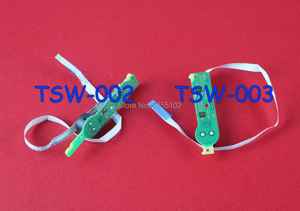 10 шт. кнопка извлечения питания Светодиодная плата с кабелем TSW-002 TSW-003 для Sony