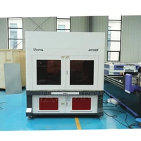 splicing metal marking machine 1390 table size fiber optical laser etching machine