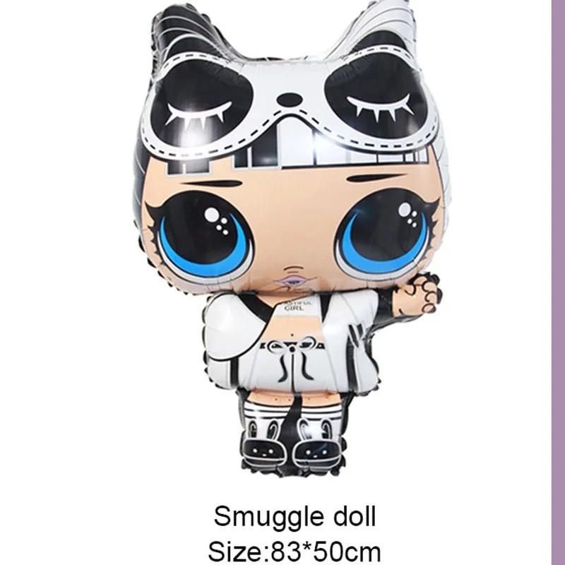 1 шт. ew воздушный шар из фольги кукла-сюрприз Русалка Кукла вечерние бар украшения