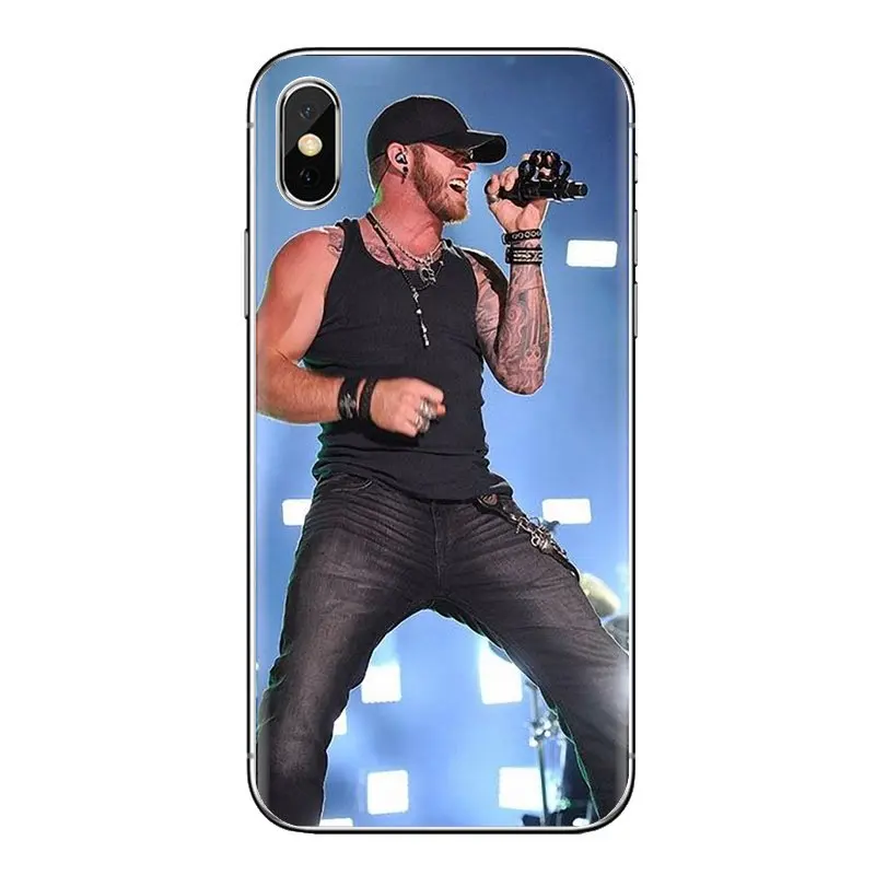For iPod Touch Apple iPhone 4 4S 5 5S SE 5C 6 6S 7 8 X XR XS Plus MAX Silicone Phone Case Covers Brantley Gilbert Country rocker |