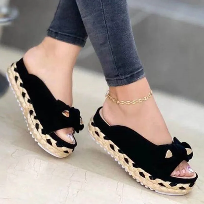 

2021 Women Summer Sandals Shoes Women Low Heels Sandals Slip on Flat Shoes Female Slippers Casual Beach Sandals Chaussure Femme