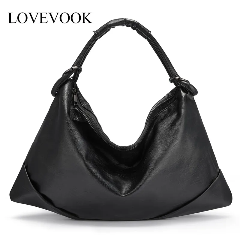 LOVEVOOK женская сумка на плечо большие сумки через мессенджер для женщин 2019 мягкие